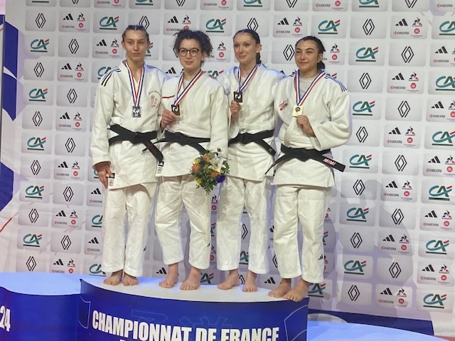 Emilie Dando médaillée au championnat de France junior