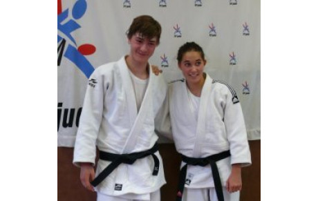 JULIE ET CLEMENT CEINTURES NOIRES !