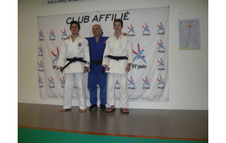2 Nouvelles Ceintures Noires à Saint Didier !